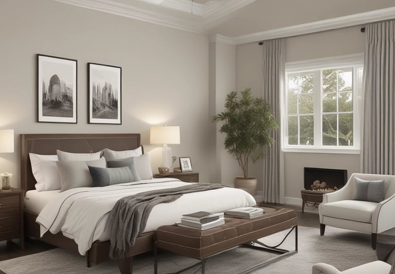 A luxurious 4 BHK apartment plan highlighting expansive living spaces and elegant design.