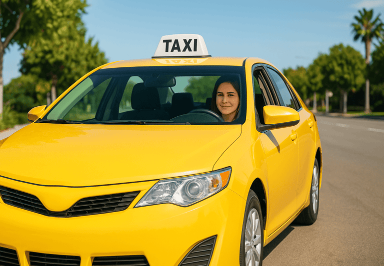 yellow cab taxi service City-to-City Trips in orange county