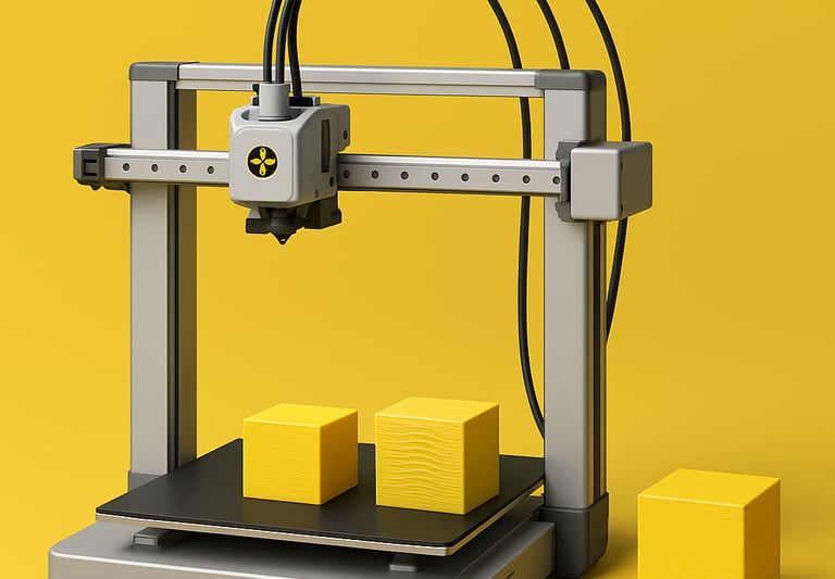 3d printer die blokjes maakt