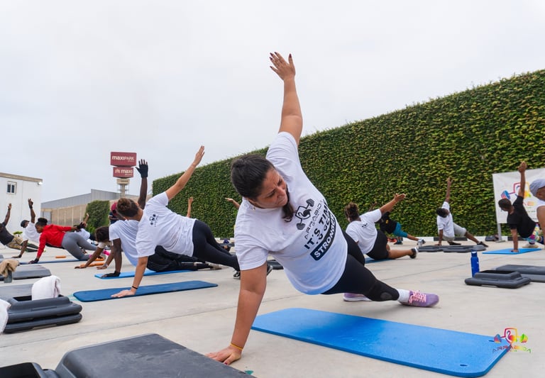 Treino no Arrábida Gym Benguela
