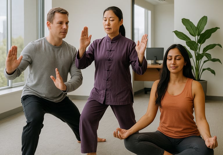 Santé physique au bureau par Qi Master Mind