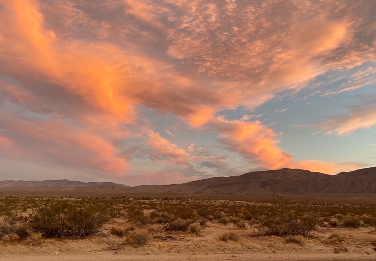 Sonora desert from Borrego Springs