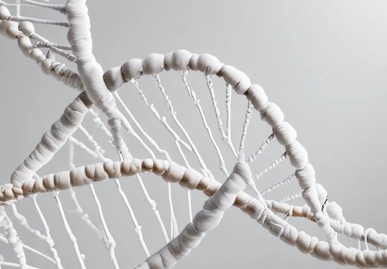 A collection of colorful peptide vials arranged neatly on a wooden table with soft natural light highlighting their labels.