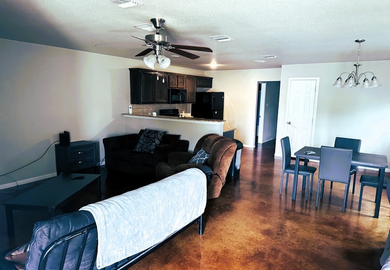 Temple Texas furnished rental. DTS