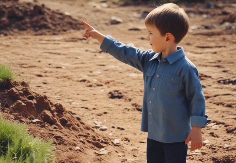 Spacious green land plot surrounded by mature trees, ready for building a family home.