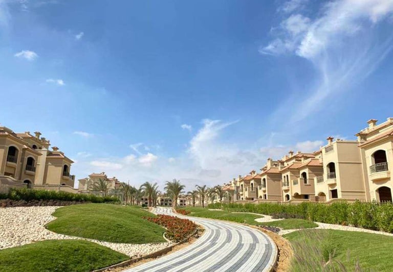 La Vista City New Capital villas with premium residential design and greenery