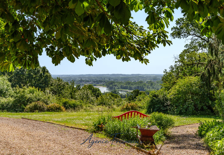 Manoir, vue sur Loire, événementiel