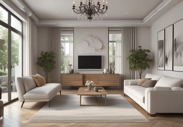 Luxurious beachfront property in Cancun.