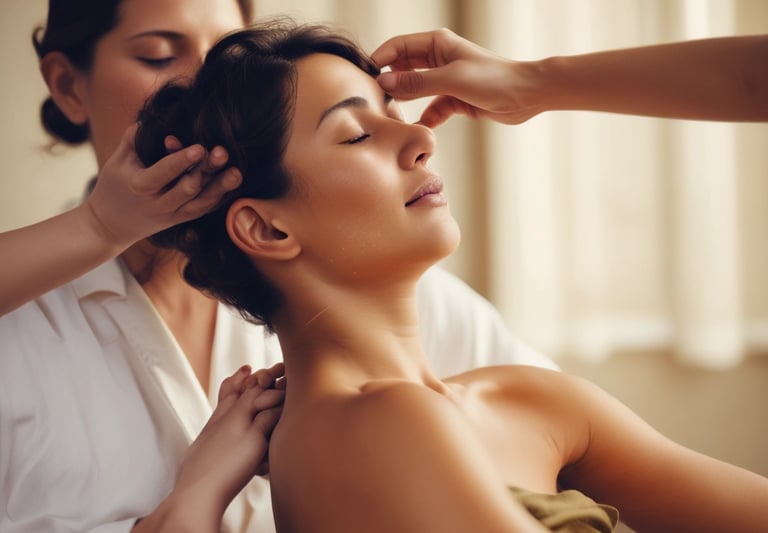 The image depicts a spacious and well-organized yoga studio. The room has several aerial yoga fabrics suspended from the ceiling, which are turquoise in color. There are yoga mats evenly spaced on the floor, each with a foam block placed on top. The studio features a light wooden floor, light-colored walls, and a dark ceiling with lights. One wall has several hooks with more aerial yoga fabrics, and there are potted plants adding an element of nature to the room. At the end of the room, there is a storage area with shelves and more equipment.