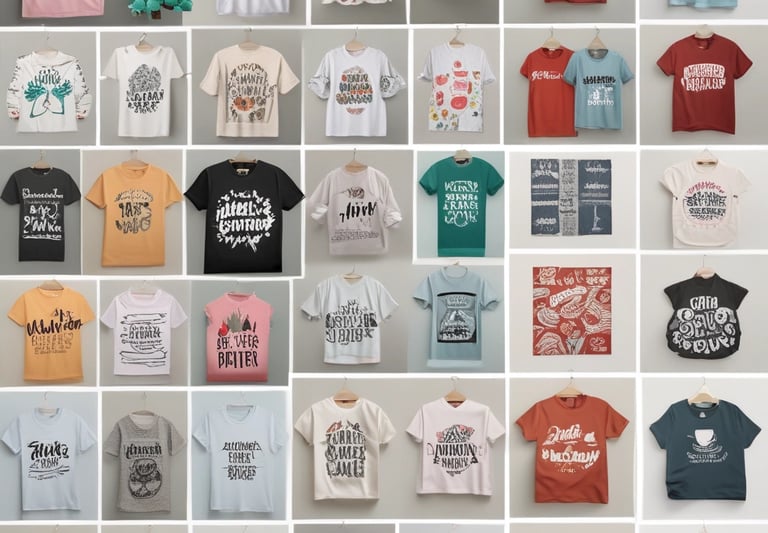 A collection of enamel pins arranged on a gray plaid fabric. The pins are designed to resemble cameras and software icons, including a blue rectangle with 'Ps' for Photoshop and a darker rectangle with 'Lr' for Lightroom. The camera pins come in various colors such as yellow, pink, and metallic hues.