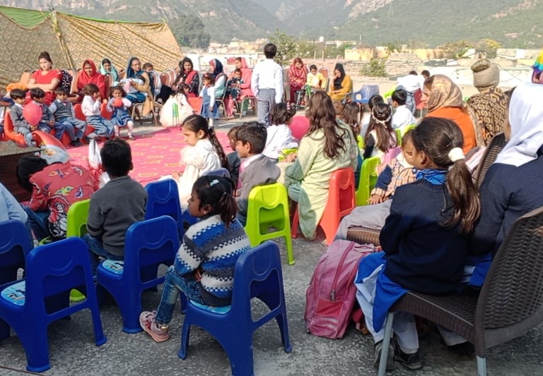 A Community United in Christmas Celebration.