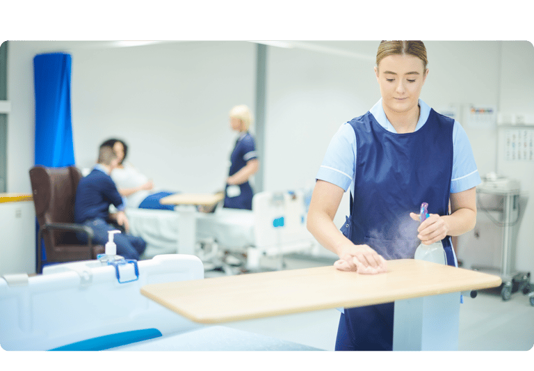 Surface and floor disinfectants