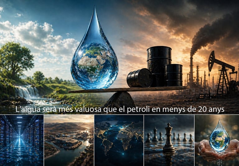 L'aigua serà més valuosa que el petroli