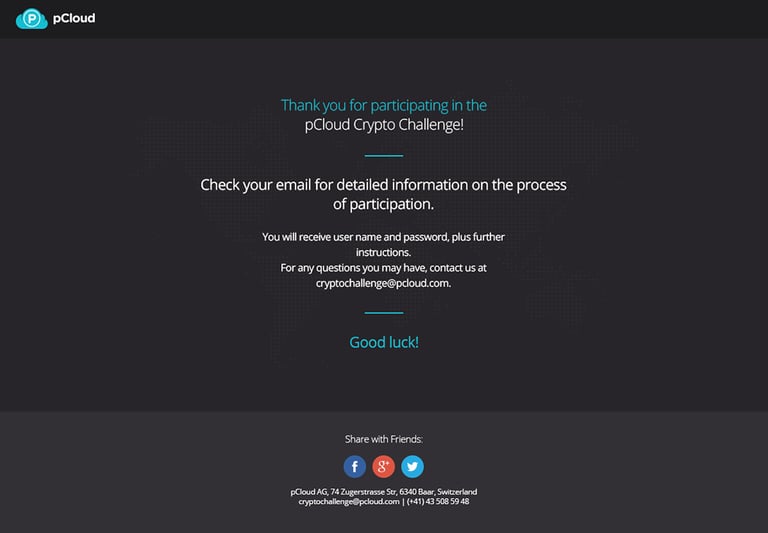 pCloud Encryption Challenge