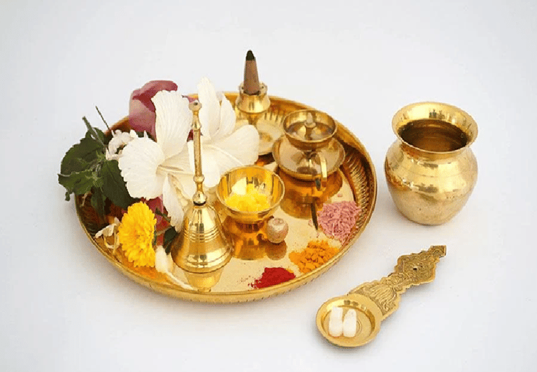 Cleansed pooja essentials from Sri Shiva Sadguru Goshala’s flagship product, ready for spiritual rit