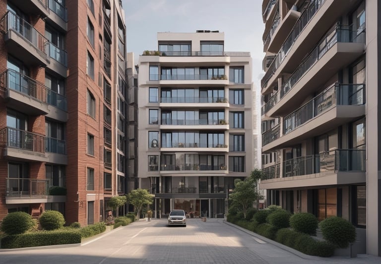 Cozy Airbnb-ready apartment with stylish interiors and city views.