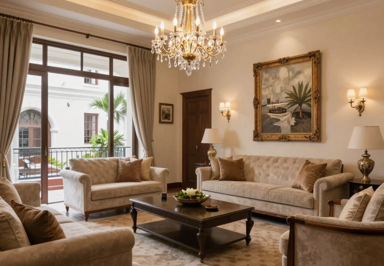 Cozy house with garden and traditional architecture in a quiet Lima neighborhood.