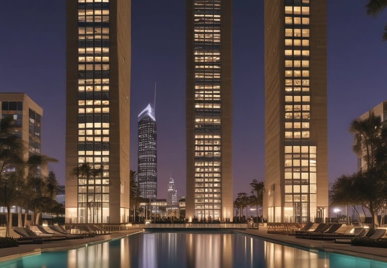 A sunlit 2 BHK apartment balcony overlooking lush green gardens at Sobha Rivana.