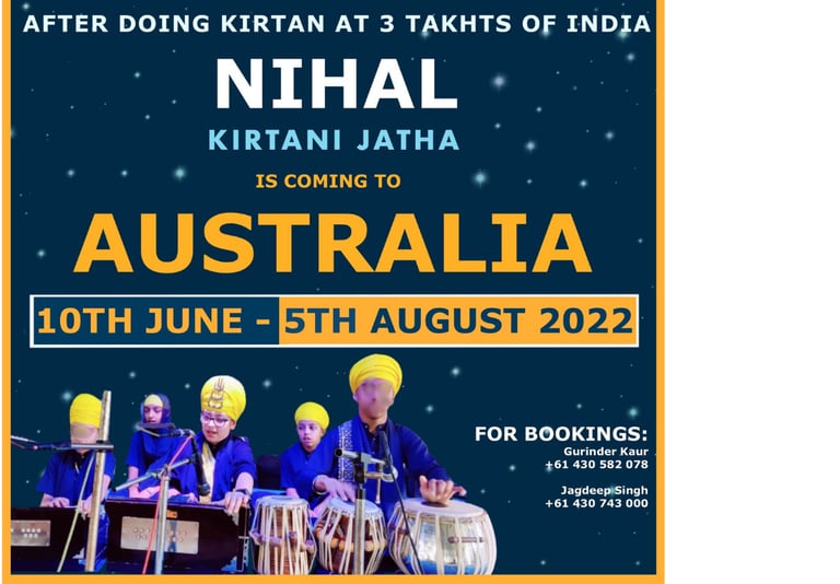 Nihaal Kirtani Jatha | Bhai Bachittar Singh (UK)
