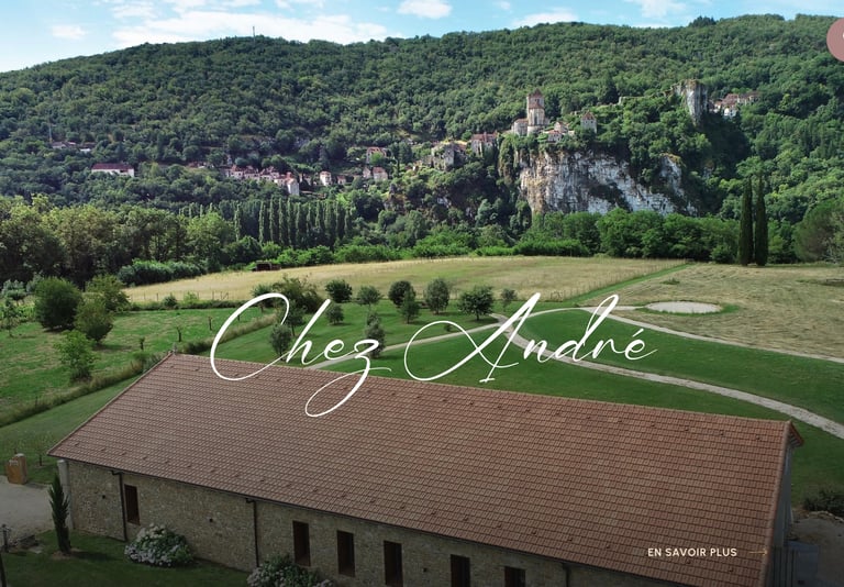 Brasserie traditionnelle et bistronomique face à Saint Cirq Lapopie