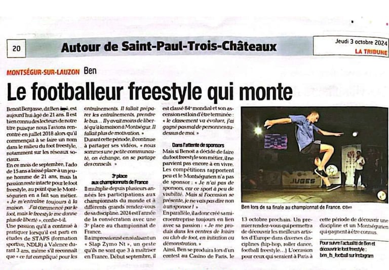 apparition en presse
