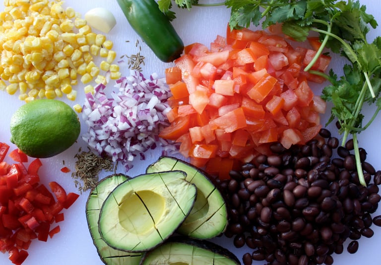 ingredients for sensational summer salsa