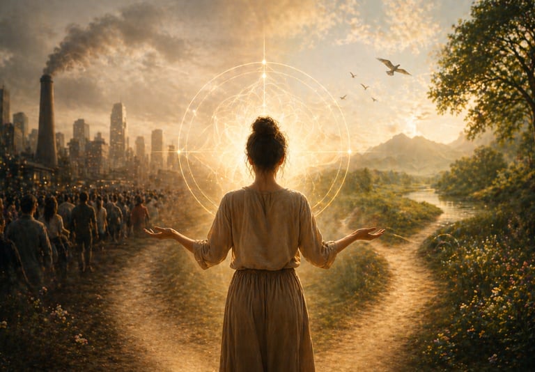 Human awakening is the meeting point between Social awareness Soul awareness