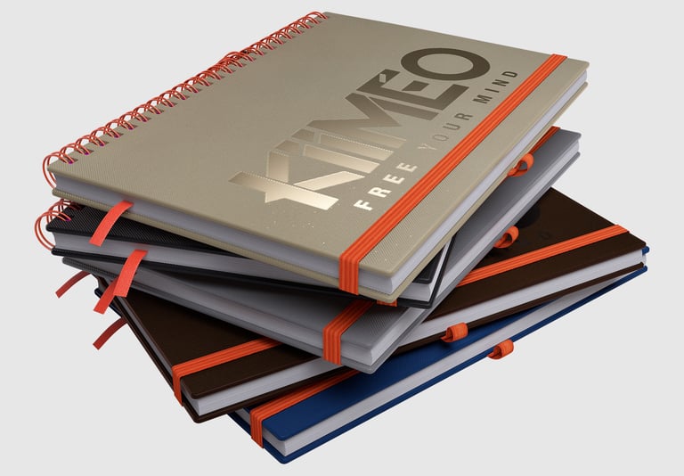 Modélisation 3D d'un carnet de notes