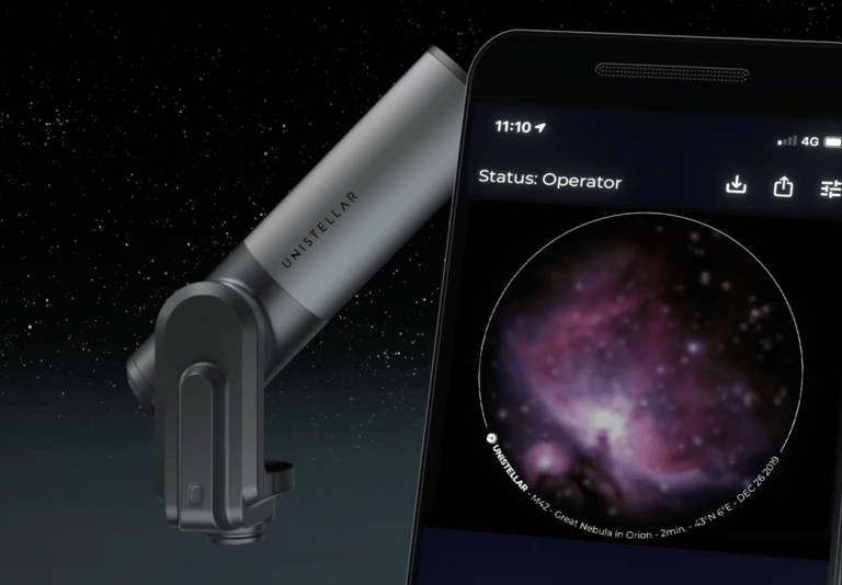 Animation 3D pour un télescope Unstellar Equinox