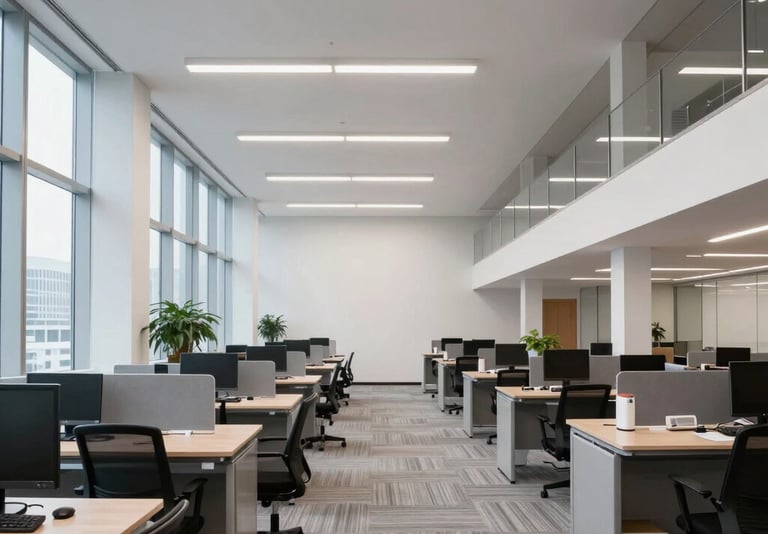 Bright living room with modern inventory