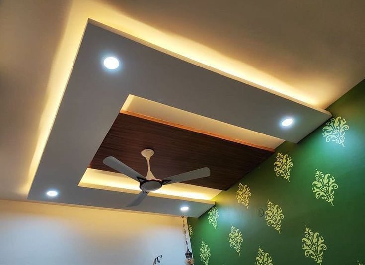 Modern Bedroom Ceiling Contractor in Palghar and Umroli" ,boisar, dhanu road by trustedfix