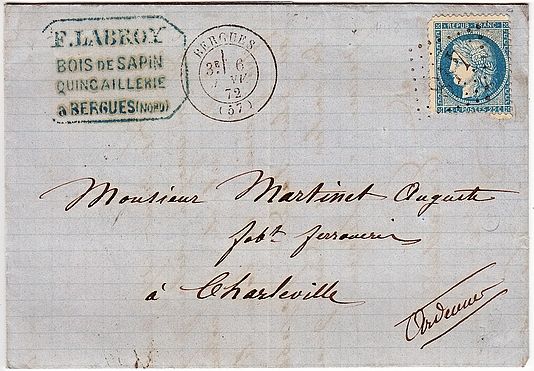 Losange Gros Chiffres 448 et type 17.