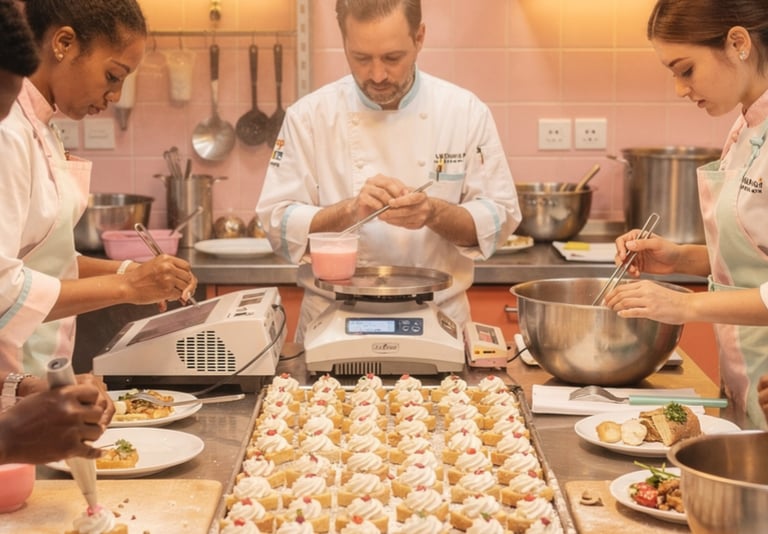 équipe R&D qui créer un nouveau produit alimentaire