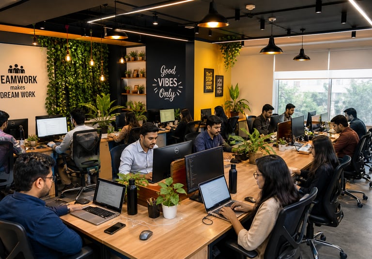 Staff Performance Boost Positive Energy Workspac