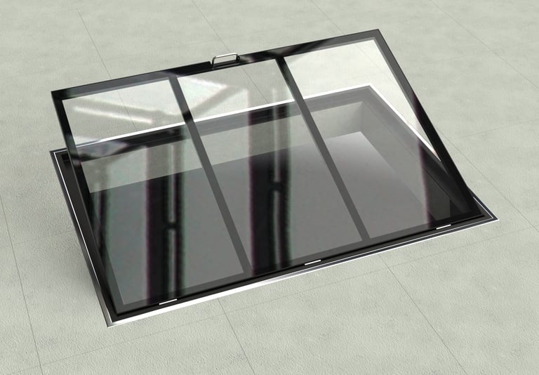 trap door design for manufacturing