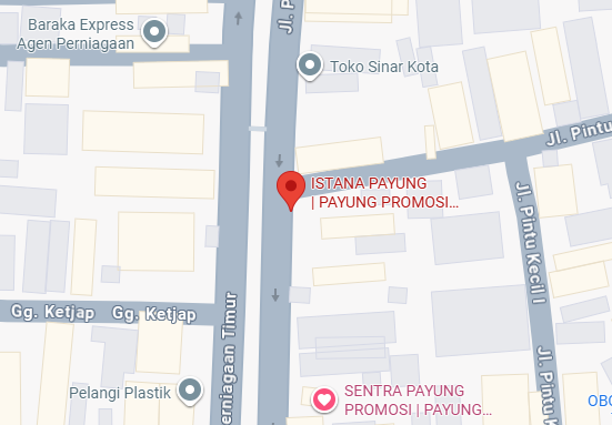 Istana Payung Pasar Pagi Asemka Jakarta Barat