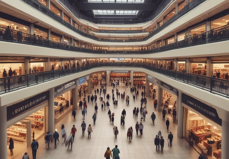 A focused business meeting where a team discusses growth strategies using charts and laptops.