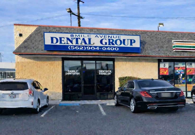 smile avenue dental group entrance