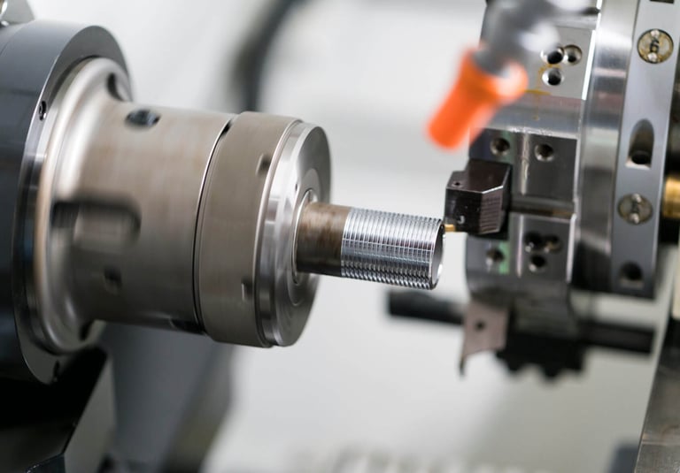 close up of a machine