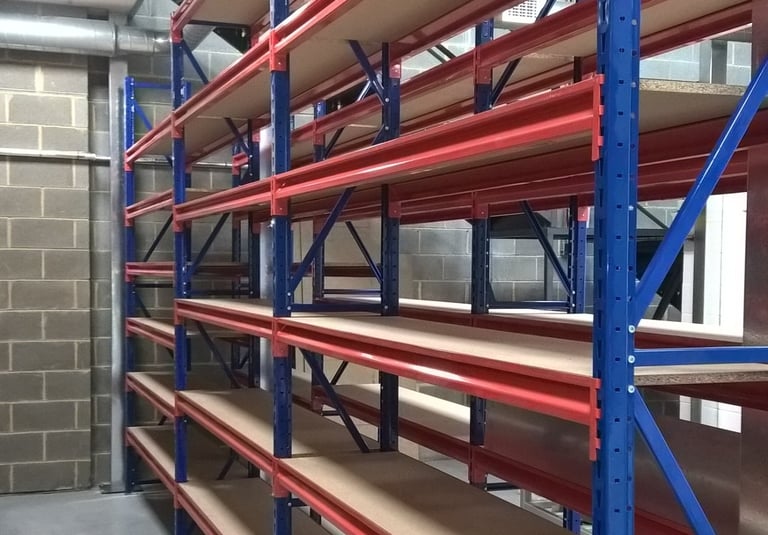 warehouse shelving