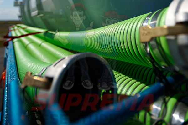 molas de sucção com caminhão