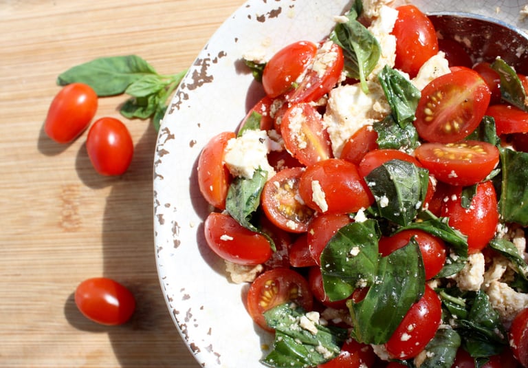 grape tomato salad
