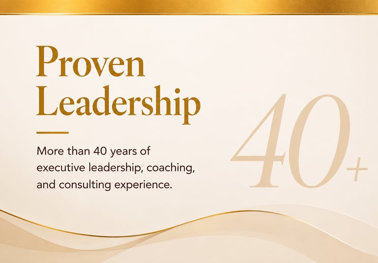 Proven Leadership
