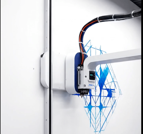 ai robot mural machine