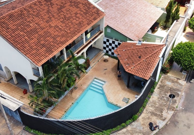 República Xeque Mate vista de cima