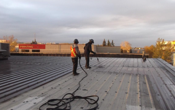 Shingle roof repair in progress on residential home in Crozet near Charlottesville VA