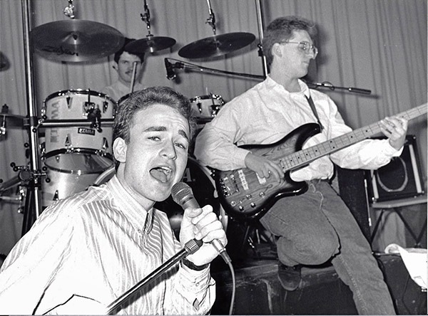 Newport band Red Forest, with David Notley, Andy Morgan & Nick Fowler.