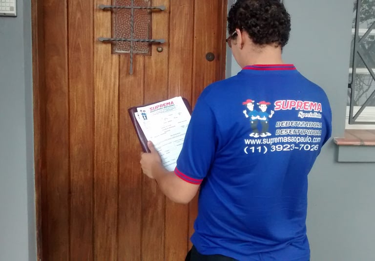 técnico em desentupimento