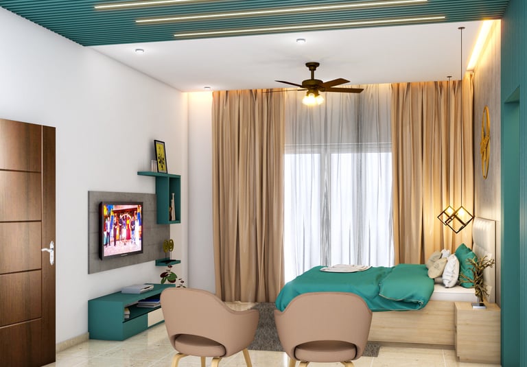 Luxury Modern Bedroom Interior by SKDESIGN