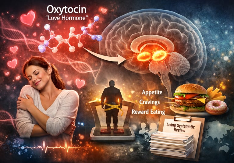 Oxytocin and Comfort Eating: The Brain Hormone That May Influence Food Cravings, Metabolism, and Obe
